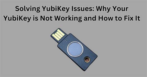 yubikey not working on iphone